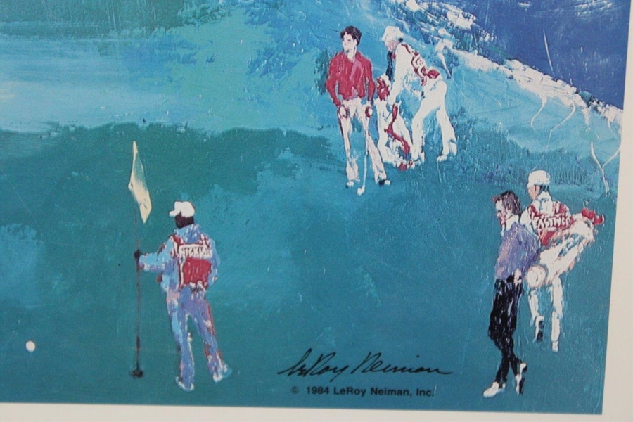1987 AT&T Pebble Beach Pro-Am Poster Framed