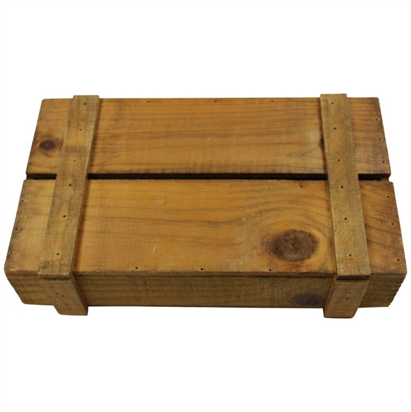 Vintage Toney Penna DB Rawlings 'The Distance Ball' Wood Box