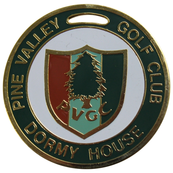 Pine Valley Golf Club Dormy House Metal Bag Tag