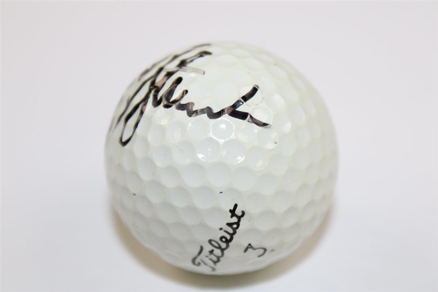 Payne Stewart Signed Titleist Tour Balata 3 Golf Ball JSA ALOA