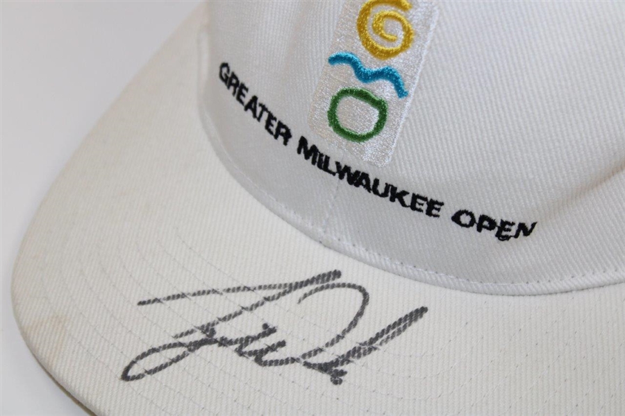 Tiger Woods Signed Nike GMO Greater Milwaukee Open Hat w/Tags JSA ALOA