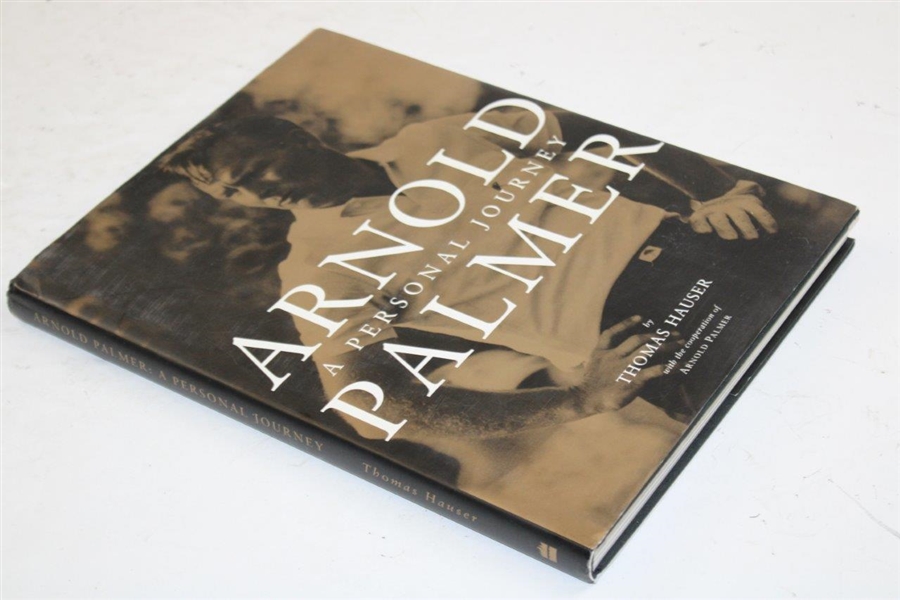 Arnold Palmer Signed 1994 'A Personal Journey' Book JSA ALOA