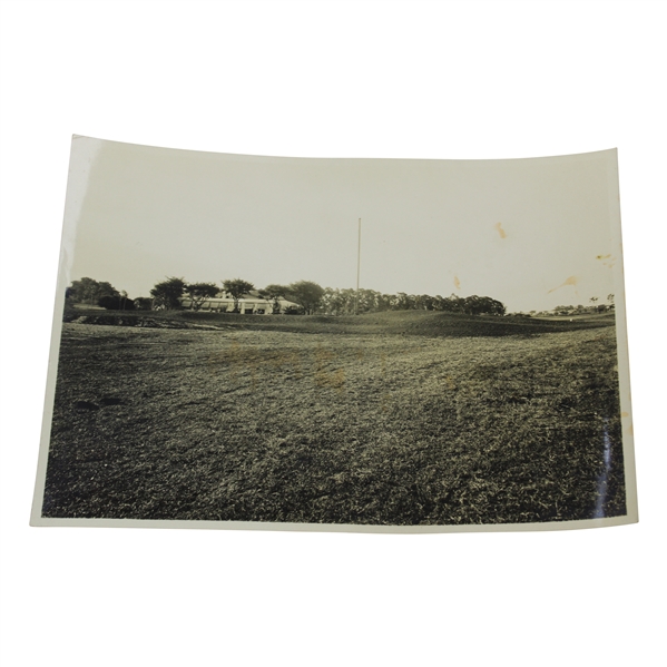 Early 1930s Club Honer New 18Th Green Photo - Wendell Miller Collection