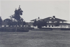 Early 1930's Clubhouse Photo Stamped on Verso - Wendell Miller Collection
