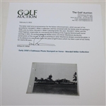 Early 1930's Clubhouse Photo Stamped on Verso - Wendell Miller Collection