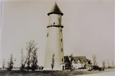 (2) Early 1930's Lighthouse Black and White Photo - Wendell Miller Collection