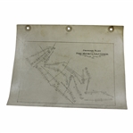 Early 1930s Ford Motor Co Golf Course Drainage Plan - Wendell Miller Collection