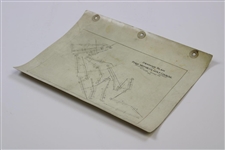 Early 1930's Ford Motor Co Golf Course Drainage Plan - Wendell Miller Collection