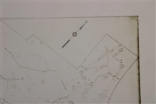 Early 1930's Oak Hill Country Club of Pittsford, NY Map Of the Property - Wendell Miller Collection