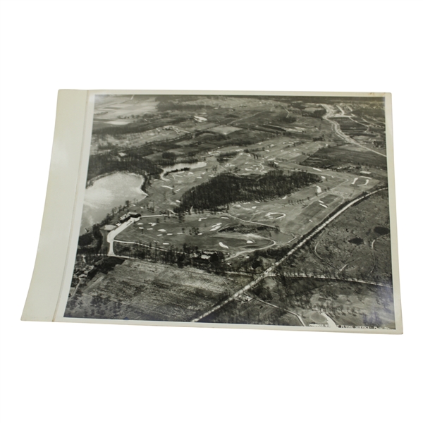 Early 1930s Aerial Photo Of Golf Course - Wendell Miller Collection