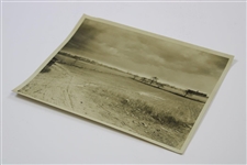 Early 1930's Empty Field Surveying Photo - Wendell Miller Collection