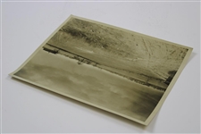 Early 1930's Empty Field Surveying Photo - Wendell Miller Collection