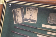 Golf Ball & Club Progression Framed Display