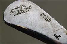 Wilson Pinehurst Chromium Hammer Forged 2 Iron And 5 Mashie