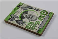 1931 Spaldings Athletic Library No. 3x Golf Guide Playing Rules of The USGA - Bobby Jones Cover