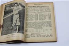 1927 (1929) Spaldings Athletic Library No. 3x Golf Guide Playing Rules of The USGA - Bobby Jones Cover