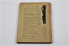 1927 (1929) Spaldings Athletic Library No. 3x Golf Guide Playing Rules of The USGA - Bobby Jones Cover