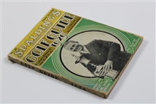 1929 (1927) Spaldings Athletic Library No. 3x Golf Guide Playing Rules of The USGA - Bobby Jones Cover