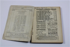 1929 (1927) Spaldings Athletic Library No. 3x Golf Guide Playing Rules of The USGA - Bobby Jones Cover
