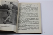 1929 (1927) Spaldings Athletic Library No. 3x Golf Guide Playing Rules of The USGA - Bobby Jones Cover