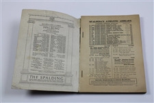 1925 Spaldings Athletic Library No. 3x Golf Guide Playing Rules of The USGA - Bobby Jones Cover