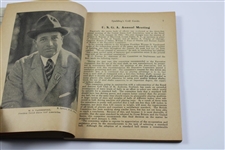 1925 Spaldings Athletic Library No. 3x Golf Guide Playing Rules of The USGA - Bobby Jones Cover