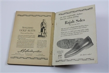 1925 Spaldings Athletic Library No. 3x Golf Guide Playing Rules of The USGA - Bobby Jones Cover