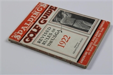 1922 Spalding Athletic Library  Golf Guide No. 3R Revised Rules Of The USGA