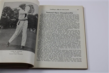 1922 Spalding Athletic Library  Golf Guide No. 3R Revised Rules Of The USGA