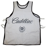 Arnold Palmer Signed Original Tournament Used Arnold Palmer Cadillac Caddie Bib JSA ALOA 