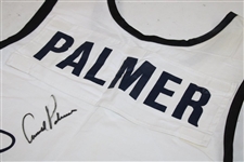 Arnold Palmer Signed Original Tournament Used Arnold Palmer Cadillac Caddie Bib JSA ALOA 