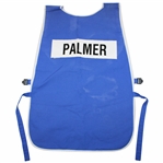 Arnold Palmer Original Tournament Used PGA Championship PGA of America Blue Caddie Bib