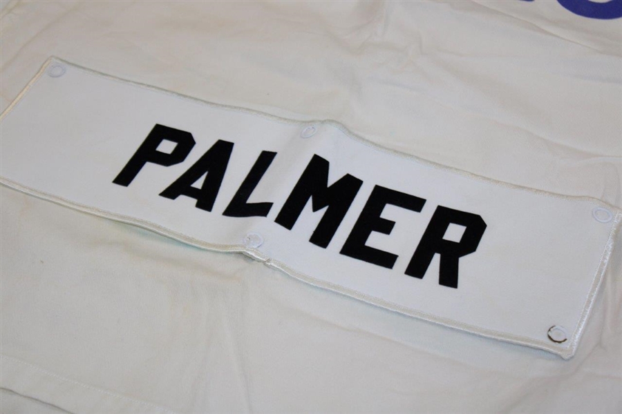 Arnold Palmer Original Tournament Used 1991 Nestle Invitational Caddie Bib 