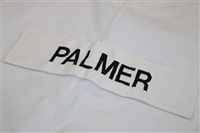 Arnold Palmer Original Tournament Used U.S.G.A. White Caddie Bib 