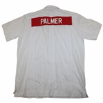 Arnold Palmer Original Tournament Used White Caddie Shirt
