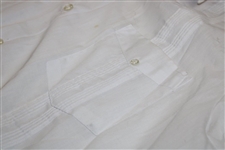 Arnold Palmer Original Tournament Used White Caddie Shirt