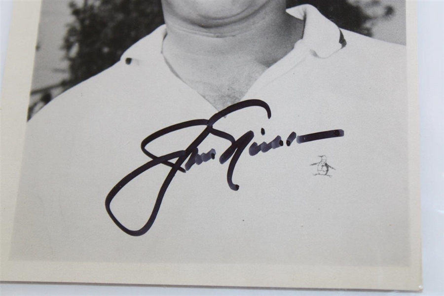 Jack Nicklaus Signed Pro Debut at 1962 LA Open Photo PSA/DNA #85008268