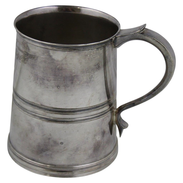 1949 Dunlop Masters Golf Tournament at R&A Golf Club St Andrews Engraved Players Tankard - K. Bousfield