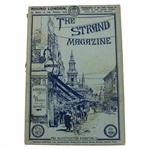 1896 The Strand Illustrated Monthly Magazine w/Golf Article & Interview Open Champion JH Taylor