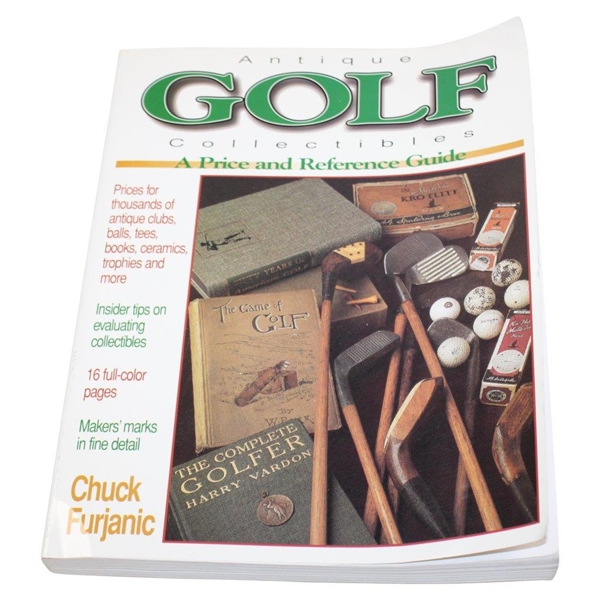 Collection of Four (4) Golf Collectors Reference & Price Guides - Olman, Taylor, Furjanic & Sprung