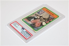 Jack Nicklaus Signed 1981 Donruss PGA Tour Rookie Card PSA Authentic 84822658