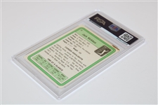 Jack Nicklaus Signed 1981 Donruss PGA Tour Rookie Card PSA Authentic 84822658