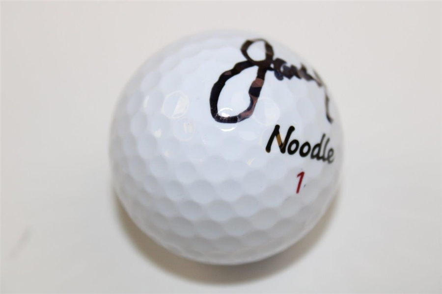 Jack Nicklaus Signed Noodle Easy Distance Golf Ball JSA ALOA