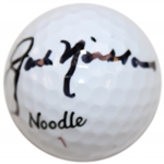 Jack Nicklaus Signed Noodle Easy Distance Golf Ball JSA ALOA