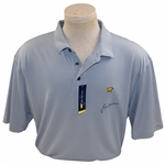 Jack Nicklaus Signed Golden Bear Grey Polo Golf Shirt JSA ALOA