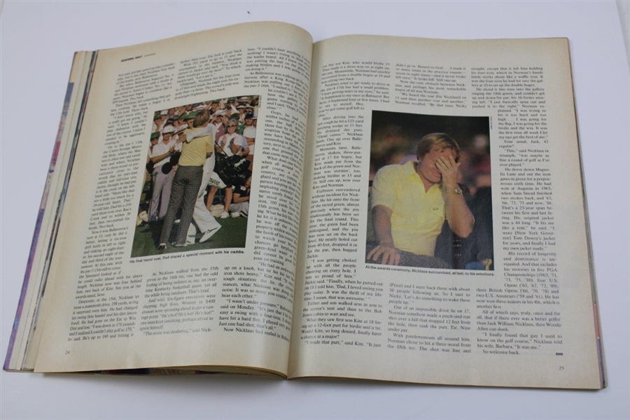 Jack Nicklaus Signed 1986 Sports Illustrated Magazine - April JSA ALOA
