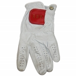 Arnold Palmers Match Worn ADP Red & White LH Golf Glove