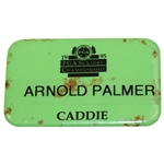 1995 PGA Seniors Championship Caddie Badge from Arnold Palmers Caddie