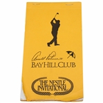 The Nestle Inv. at Arnold Palmers Bay Hill Club Used Yardage Guide/Book from Arnold Palmers Caddie