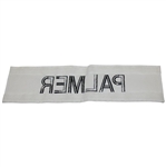 Arnold Palmer Match Used 'Palmer' Contestant White Nameplate from Arnold Palmer's Caddie